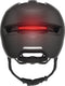 Abus fietshelm hud-y ace velvet black s - 51-55 cm - zwart - geschikt voor gebruik op elektrische fietsen - stadsfietsen - 400 g