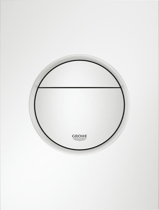 Grohe nova cosmopolitan s bedieningspaneel toilet - dual flush - wit