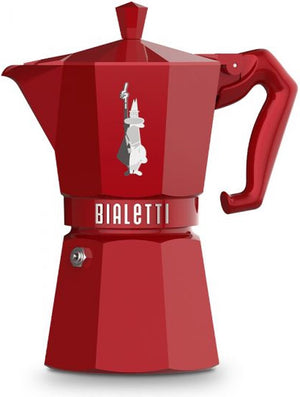 Bialetti moka exclusive koffiemaker rood 6t