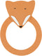 Trixie natuurlijk rubber ronde bijtring - mr. fox