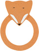 Trixie natuurlijk rubber ronde bijtring - mr. fox
