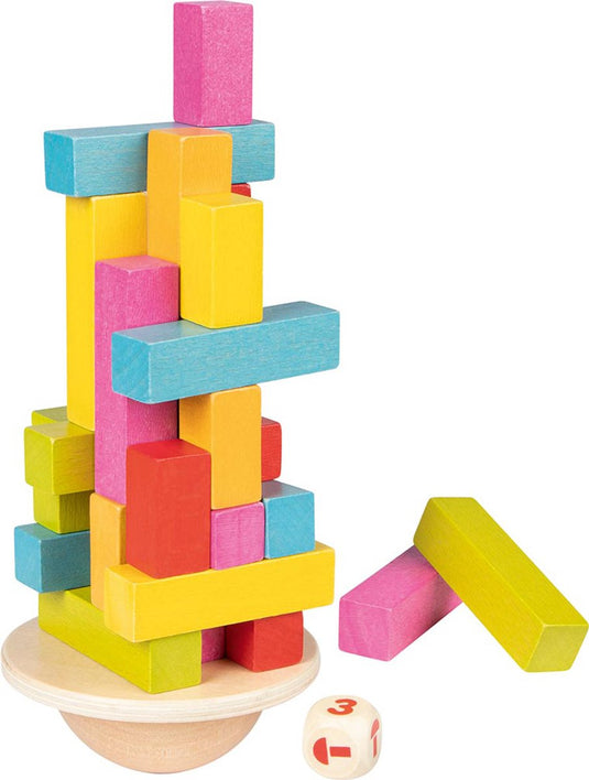 Goki houten balansspel dansende toren, 38dlg.