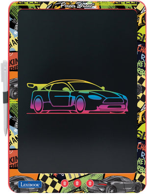 Lexibook 14’’ meerkleurige leer- en teken-e-ink-tablet met sjablonen accessory-drawing pen