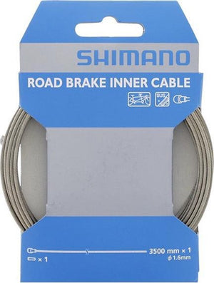 Shimano binnenremkabel rvs 1,6 x 3500 mm zilver