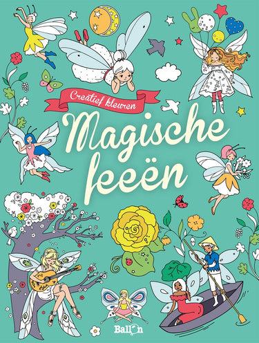 Ballon media n.v. creatief kleuren 0 - magische feeën