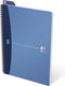 Oxford 100101421 collegeblok blauw, grijs, groen, lila, rood din a4 geruit aantal pagina's: 90