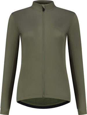 Rogelli core fietsshirt lange mouwen - wielershirt dames - green - maat xl