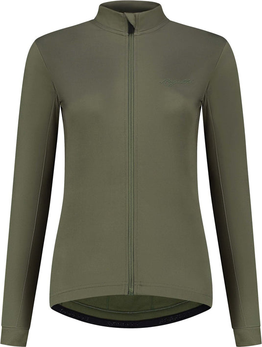 Rogelli core fietsshirt lange mouwen - wielershirt dames - green - maat xl