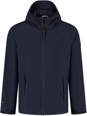 Kjelvik outdoorjas kiron donkerblauw