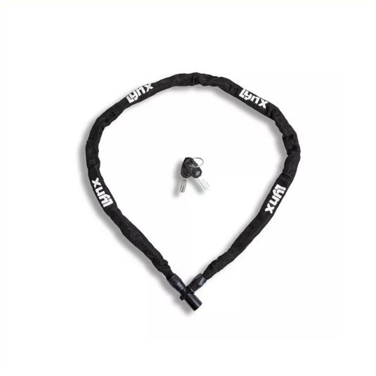 Lynx kettingslot 100cm zwart gehard staal