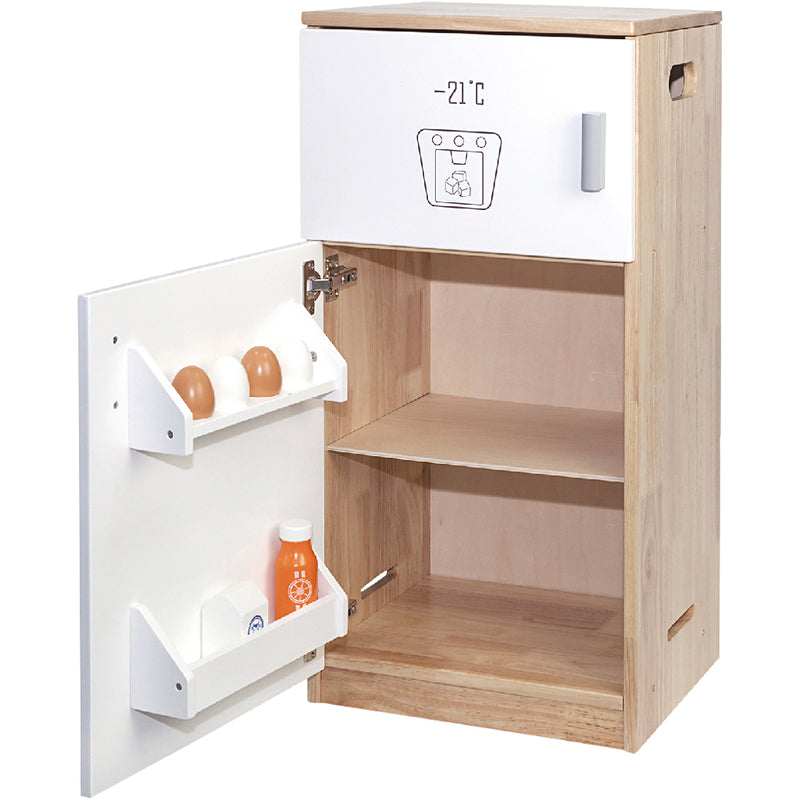 Afbeelding laden in galerijviewer, Https: www.cchobby.nl viga-speelkoelkast-h-79-cm-d-34-cm-b-40-cm-1-stuk
