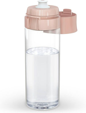 Brita - drinkfles vital voor volwassenen - 0,6l - abrikoos - inclusief 2 microdisc filterpatronen - ideaal voor drinkflessen