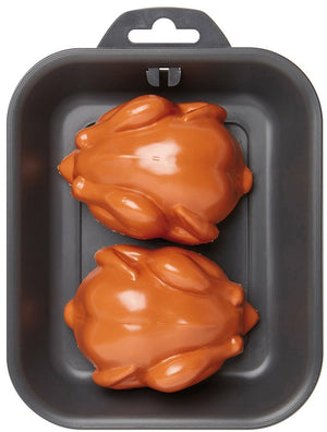 Ecoffier ecoiffier speelgoed dienblad 100% chef met vlees of vis - rollenspel.