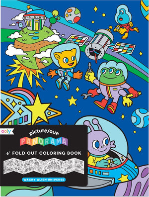 Ooly - pittoresk panorama - wacky buitenaards universum - tekenboek