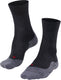 Falke tk5 anti-blaar dun wol functioneel materiaal wandelsokken dames grijs - maat 39-40