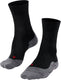 Falke tk5 anti-blaar dun wol functioneel materiaal wandelsokken dames zwart - maat 37-38