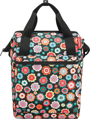 Klickfix fietstas roomy gt 12l happy flowers