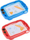Eddy toys magnetisch tekenbord - magnetisch bord met stempels en pen - 33 x 29,5 x 27 cm