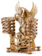 Geronimo games idventure - marble run dragon - bouwpakket knikkerbaan - hout - 260 onderdelen en 15 metalen knikkers - geschikt vanaf 14 jaar -