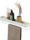 Sealskin brix - wandrek met handdoekrek - 55 cm - l - wit