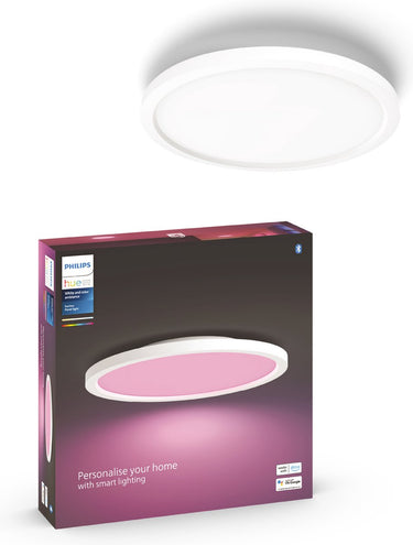 Philips hue surimu paneellamp – wit en gekleurd licht – wit – rond