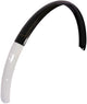 Gazelle achterspatbord v3 tour met witte bies - zwart