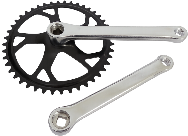 Load image into Gallery viewer, Gazelle crankstel lamhang staal 44t - 170 mm
