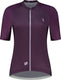 Bbb cycling donnafit r - duurzaam fietsshirt dames korte mouw - 15-25 °c - ademend mtb en wielrenshirt - 3 achterzakken - paars