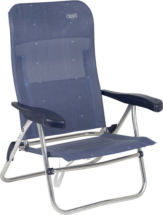 Crespo - strandstoel - al 205 - donker blauw