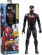Marvel spider-man titan series miles morales - actiefiguur 30cm