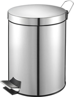 V-part - pedaalemmer 5 liter - stainless steel - rvs - prullenbak