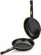 Bra omeletpan a121466 ø 20 cm zwart aluminium