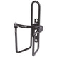 M-wave bidonhouder aluminium met pvc klemmen - zwart