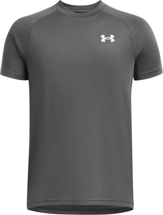 Under armour ua tech 2.0 ss unisex sportshirt - grijs - wit