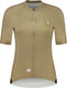 Bbb cycling donnafit r - duurzaam fietsshirt dames korte mouw - 15-25 °c - ademend mtb en wielrenshirt - 3 achterzakken - macchiato bruin
