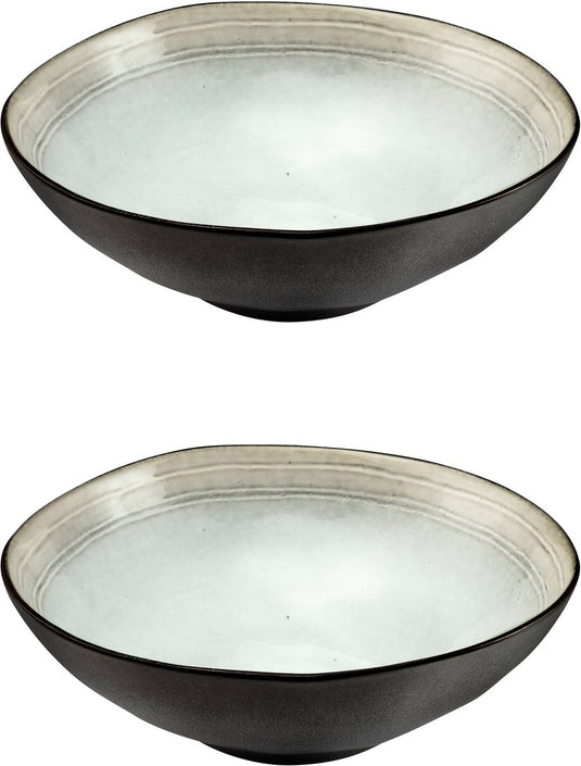 Medard de noblat - shadow nacre - saladeschaal 24 cm - 2 delig