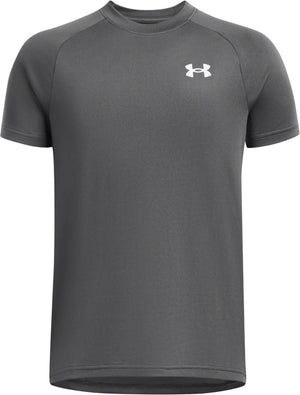 Under armour ua tech 2.0 ss unisex sportshirt - grijs - wit