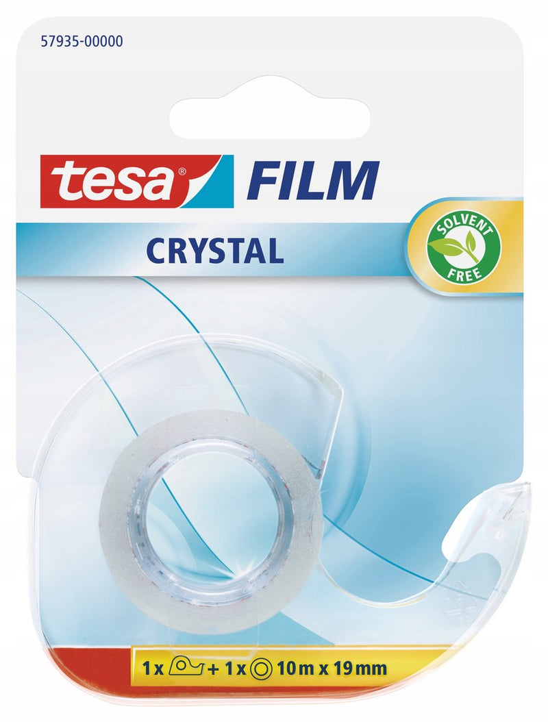 Afbeelding laden in galerijviewer, Tesa - bureautape - 10m x 19mm - transparant - inclusief dispenser
