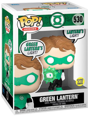Funko dc comics pop! heroes vinyl green lantern (beware) #530