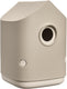 Elho cosy bird house 18cm - vogelhuisje voor tuin of balkon - geschikt voor meer dan 11 soorten - 100% gerecycled plastic - l17.6 x b18 x h23 cm - paddenstoel beige