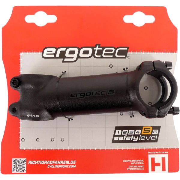 Load image into Gallery viewer, Voorbouw Ergotec Shark 31.8Mm 110Mm Zwart

