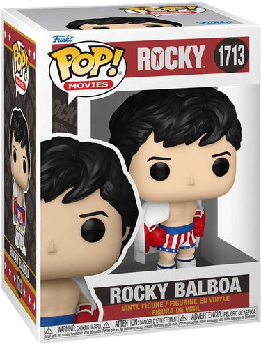 Funko rocky rocky balboa vinylfiguur 1713 unisex pop! - meerkleurig - standard