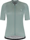 Bbb cycling donnafit r - duurzaam fietsshirt dames korte mouw - 15-25 °c - ademend mtb en wielrenshirt - 3 achterzakken - sage groen