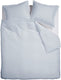 Ambiante satin uni dekbedovertrek - lits-jumeaux xl - 260 x 200 220 cm - licht blauw