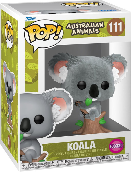 Funko pop! australian animals - koala (flocked)