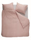 Beddinghouse frost dekbedovertrek - tweepersoons - 200x200 220 - zacht roze