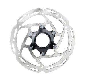 Tektro schijfrem rotor tr160-35 ø160mm, centerlock, zilver