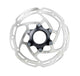 Tektro schijfrem rotor tr160-35 ø160mm, centerlock, zilver