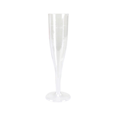 Depa plastic champagneglas glashelder (100x 100ml)