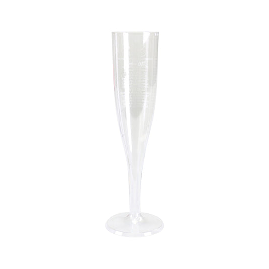 Depa plastic champagneglas glashelder (100x 100ml)
